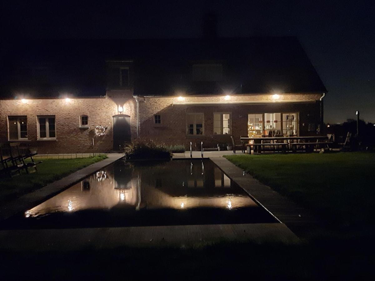 B & B Victors Hof, Met Zwemvijver In Landelijke Setting Lievegem Dış mekan fotoğraf